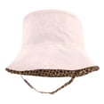 thumbnail image 7 of Hudson Baby Infant Girl Sun Protection Hat, Mint Floral Leopard, 0-12 Months, 7 of 7