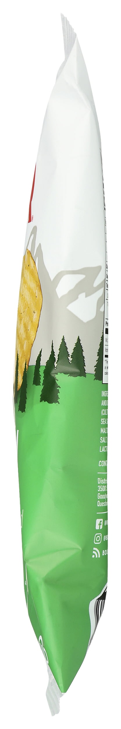 Pack of 12, Boulder Canyon Sour Cream & Chives Potato Chips, 6.5 oz