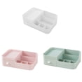 thumbnail image 4 of Bewildely Caja de almacenamiento de cosméticos, tipo cajonera, organizador de maquillaje de escritorio, contenedor de papelería de joyería Type2 NO2, 4 of 6