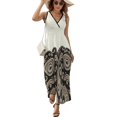 thumbnail image 1 of Paisley Print Vestido Sin Mangas , Vestidos De Lujo Para Ocasiones Oficiales, 1 of 5