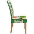 thumbnail image 3 of RYLABLUE Housse de Chaise Extensible Trèfle Protecteur de Siège pour Salle à Manger Hôtel Mariage Lot de 4, 3 of 5