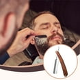 thumbnail image 2 of Straight Razor with Wooden Handle, Vintage Folding Shaving Knife Set with Sharp Stainless Steel Blade, Moisture-Resistant Wood, and Complete Accessories for Precision Shaving and Grooming, 2 of 5