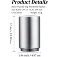 thumbnail image 3 of Premium Beer Bottle Opener (Silver), 1 PC Stainless Steel Automatic Push Down No Damage Quick to Open Small Portable Bottle Cap Openers for Home Bars Picnic Camping Hiking, 3 of 7