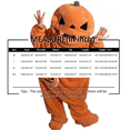 thumbnail image 2 of Halloween Costumes Onesie Adult Pumpkin Pajamas Oversized Fleece Hooded Halloween Party Cosplay Warm Loungewear Orange XL, 2 of 3