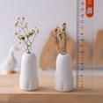 thumbnail image 3 of Set of 5 Cute Ghost Mini Bud Vases for Halloween Decor - Handmade Miniature Ceramic Vases for Small Flowers, Single Stem Flowers - Unique Home Decor, Wedding Party Favor, Birthday Gift, 3 of 14
