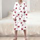 thumbnail image 1 of Ropa de cama Ropa infantil Albornoz grueso con capucha alargado Pijamas de terciopelo para niñas Camisón de poliéster para niñas, 1 of 7