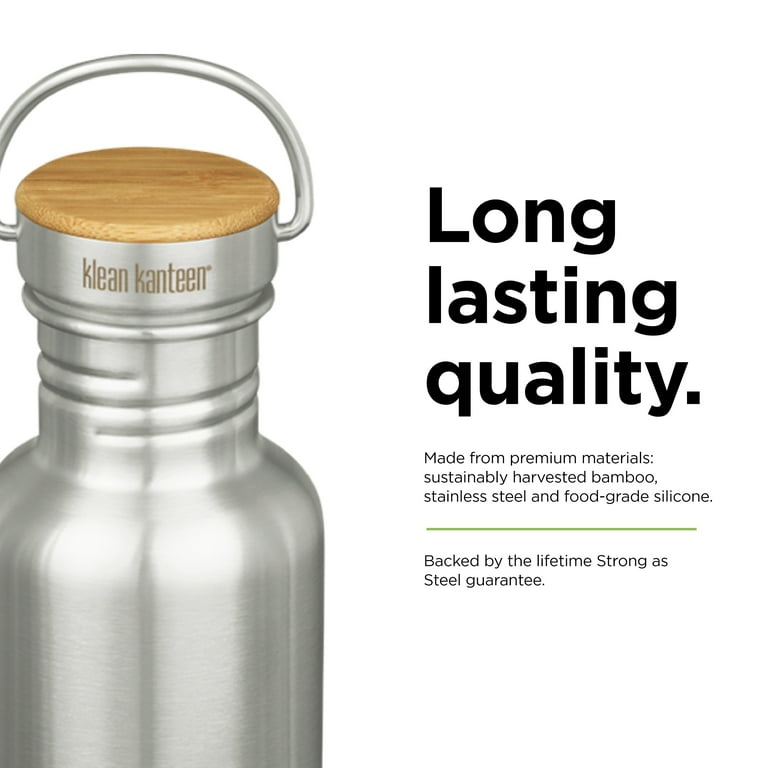 弁当箱・水筒 KLEAN KANTEEN REFLECT BOTTLE Klean Kanteen Reflect Water Bottle with Bamboo Cap