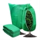 thumbnail image 2 of 2 Paquetes Cubiertas para Plantas, Protección Congelamiento, Mantas Grandes Heladas para Plantas, Tela con Cordón de de Cremallera, 80 X 100 cm, 2 of 5