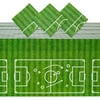 3 Pack Grass Table Cloths for Parties, Soccer Themed Birthday Party Supplies (54 x 108 In)
