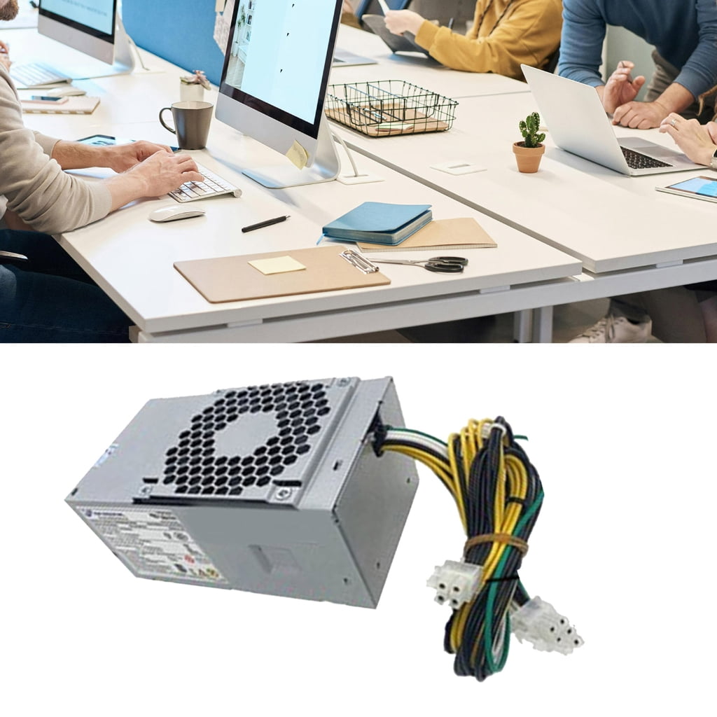 Tizuqe Efficient Desktop Computer Case Power Supply with Low Noise for PC Switching