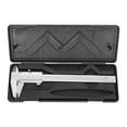 thumbnail image 2 of Tool Durable 6in Use Working,High Accuracy Carbon Steel Metal Vernier Caliper Micrometer Gauge Measuring Tool 0150mm, 2 of 8