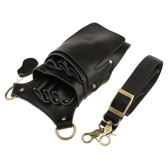 Bolso de la cintura del peluquero Zulema Estuche Negro