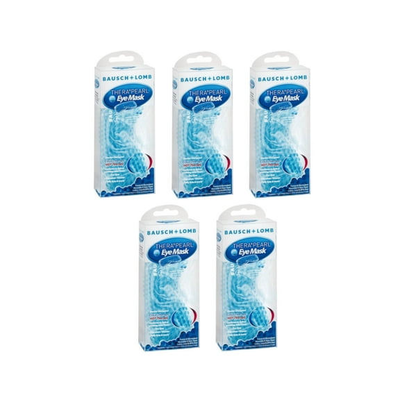 Bausch & Lomb TheraPearl Eye Mask Cold & Hot Therapy - Pack of 5