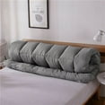 thumbnail image 7 of ANMINY Mattress Topper Twin Bed Topper Pillow Top Mattress Topper for Back Pain Down Alternative Fill Quilted Fitted Protector, Gray, 7 of 7