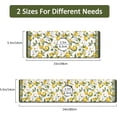 thumbnail image 5 of Kitchen Sink Splash Guard Faucet Mat 24" X 5.5" Lemon Farmhouse Absorbent Fast Drying Mat Faucet Draining Mat Sink Splash Guard Behind Faucet Drip Catcher for Kitchen Bathroom, 5 of 5