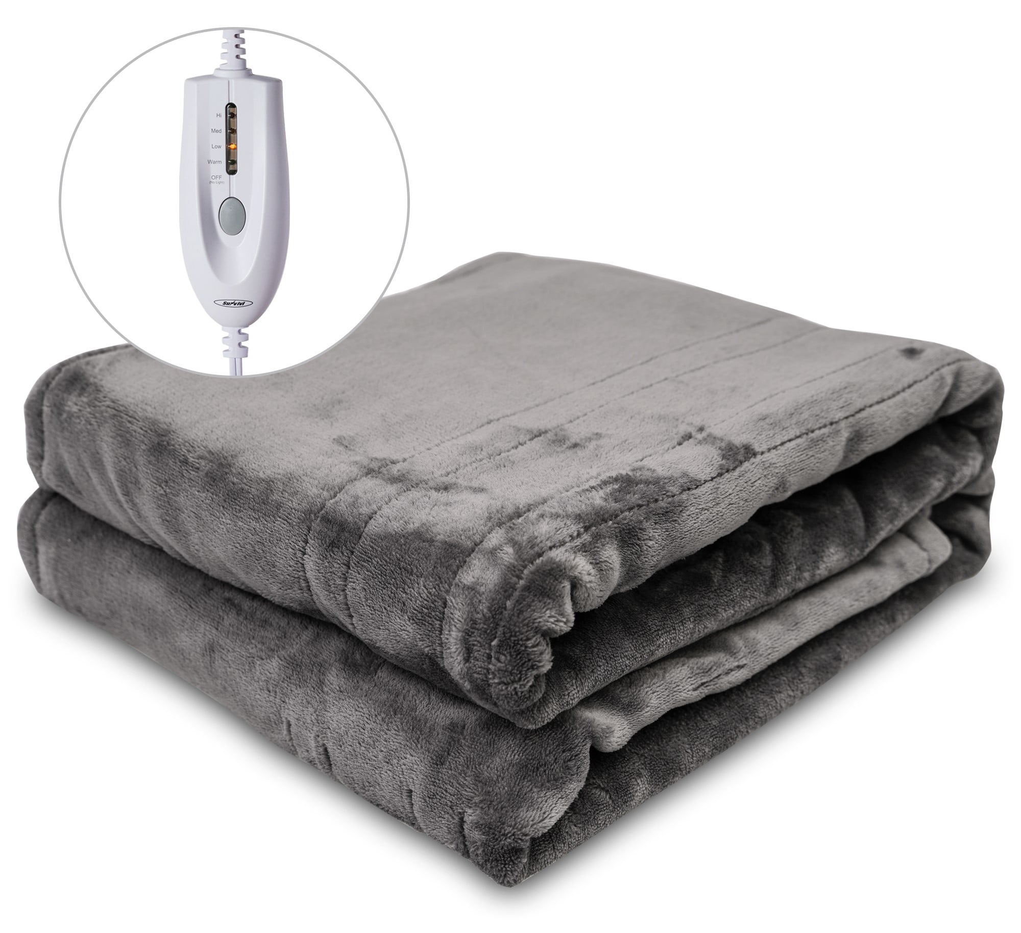 Double Electric Throw Blanket