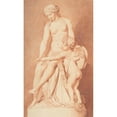 thumbnail image 2 of Louis Claude Vassé 16x24 Black Ornate Framed Double Matted Museum Art Print Titled: Venus Teaching Cupid to Use His Bow (18th Century), 2 of 5