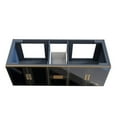 thumbnail image 2 of Rosario 60" Wood Floating Vanity Base w/ Glass Facade in Matte Blue, 2 of 6
