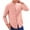 Pink, variant on Men Shirt Button Down Shirts for Men Men Shirts Casual Summer Shirt Mens Shirts Long Sleeve Men's Casual Solid Color Special Button Stand Collar Fashion Long Sleeve Shirt