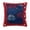 A, variant on 4th of July Patriotic Throw Pillow Cover, 18x18 Inch Red White Blue Stars & Fireworks Design, Square Cushion Case for Sofa, Couch and Bed