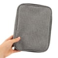 thumbnail image 5 of Raindrops 52Set Knitting Needles Storage Case Grey Oxford Cloth for Knitting and Crochet Hooks Holder Travel, 5 of 8