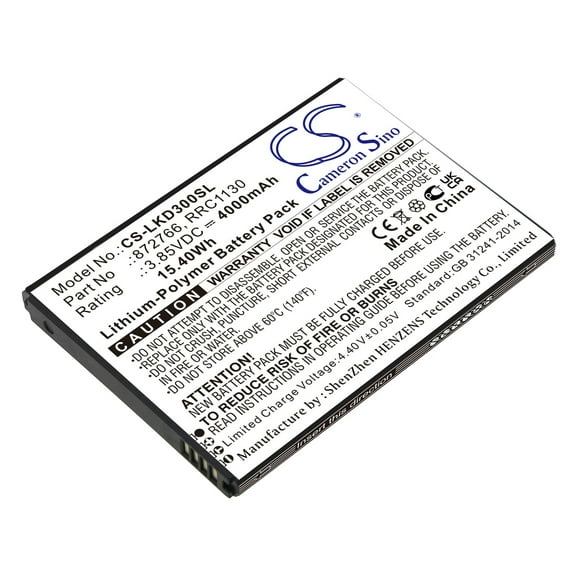 4000mAh 872766, RRC1130, 110019-08 Battery for Leica BLK3D Imager