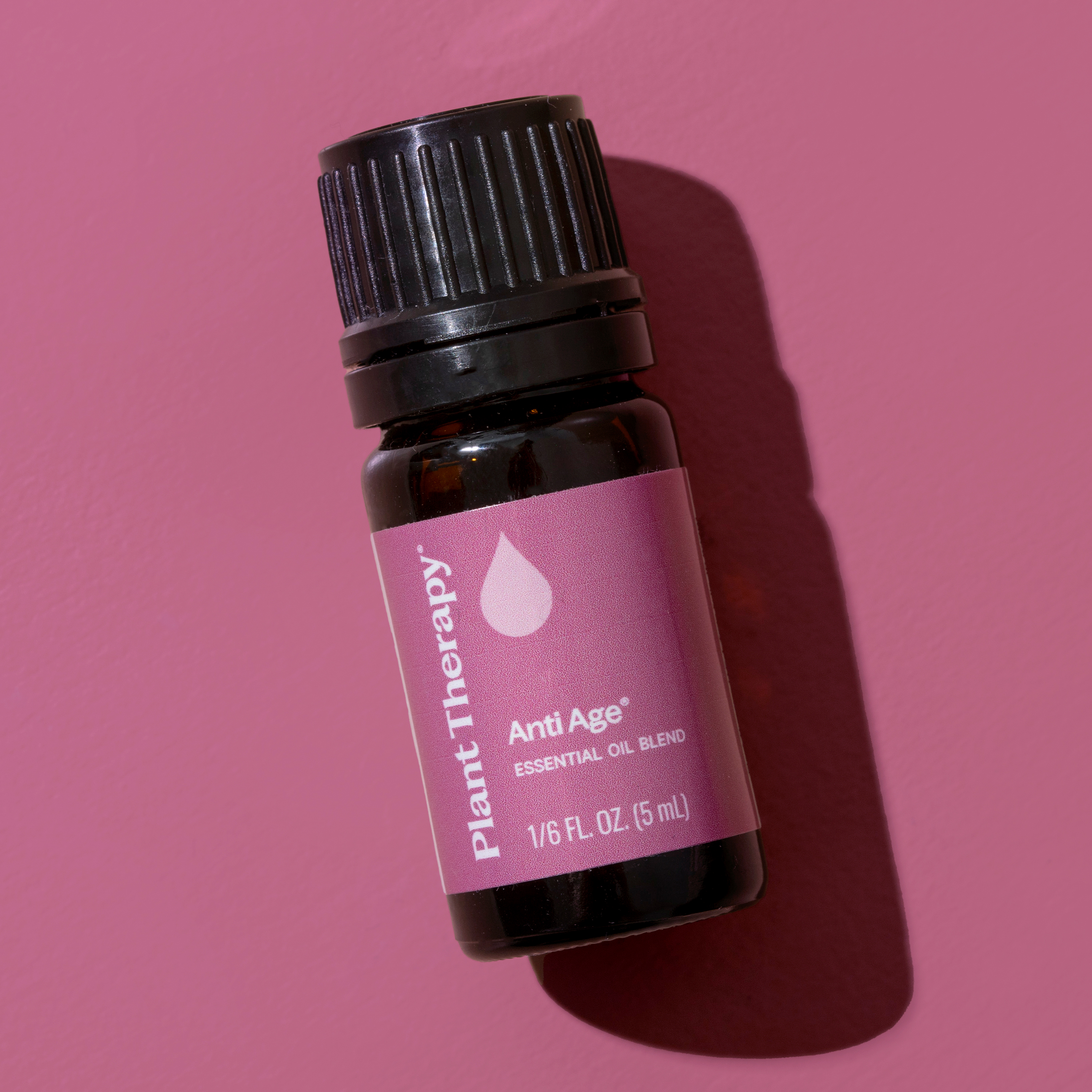 Plant Therapy Anti Age Essential Oil Blend 5 mL (1/16 oz) 100 percentage Pure, Undiluted, for Fine Lines, Wrinkles, and Elasticity.