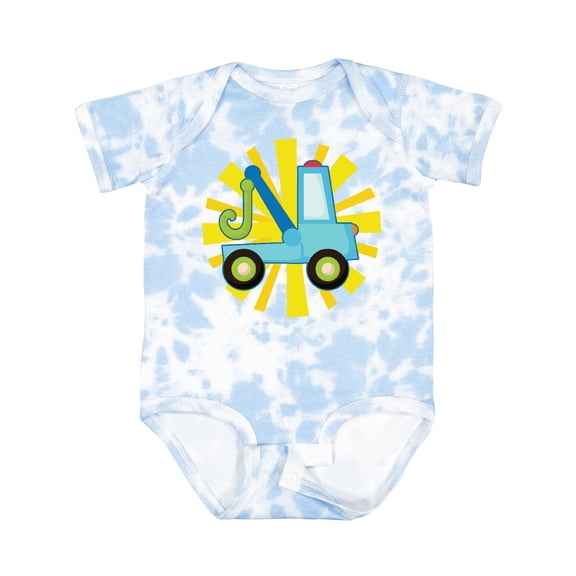 Inktastic Tow Truck Lover Boys or Girls Baby Bodysuit