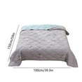 thumbnail image 4 of AuroraX Cozy Cute Quilted Throw Blanket Twin Size for Bed Couch Decorative Soft Cotton Blanket for Office School Nap Hypoallergenic 39"x59" Washable Throw, 4 of 7