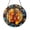Acrylic 3.5 Inch, variant on Fresh Strawberry Branch Design Stained Glass Round Window Suncatcher, Farm Hanging Decor