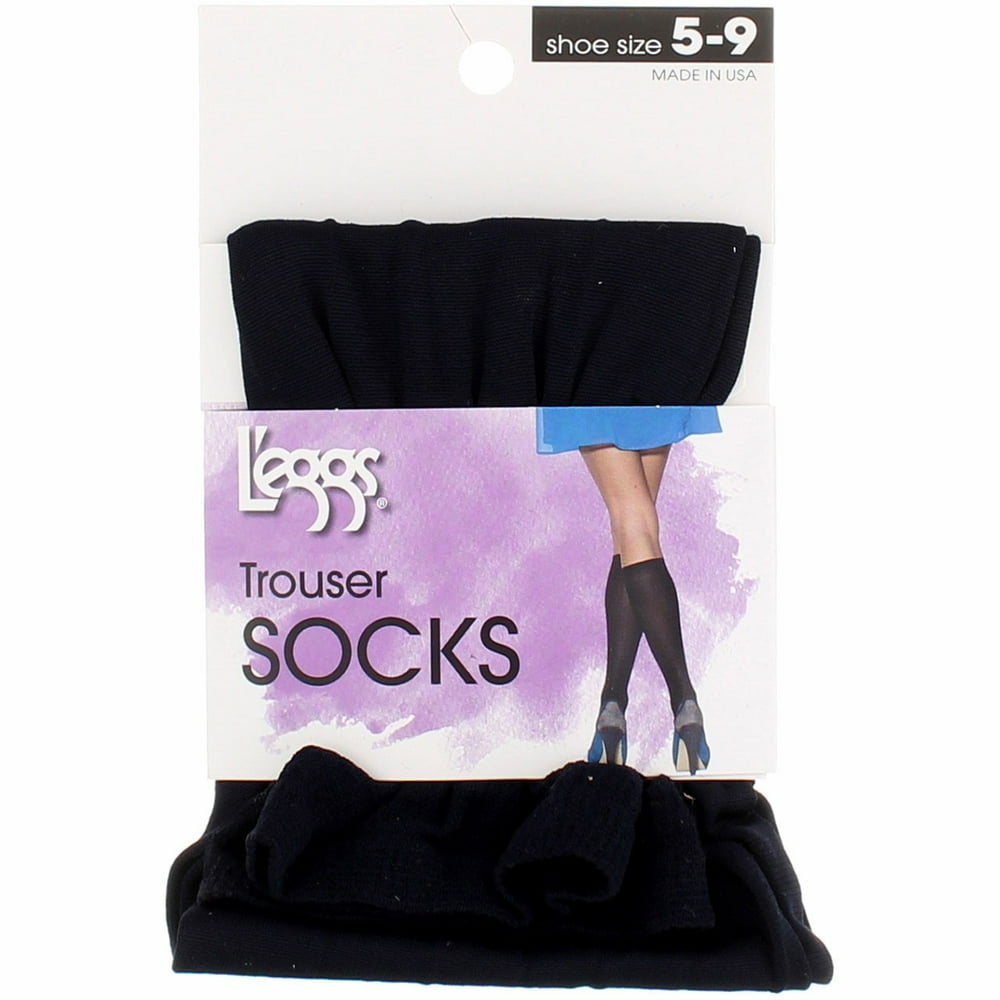 L'eggs Leggswear Trouser Socks, Navy