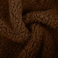 thumbnail image 6 of Tdoqot Womens Peacoats- with Hood Long Fashion Winter Jackets for Women Brown Size M, 6 of 6