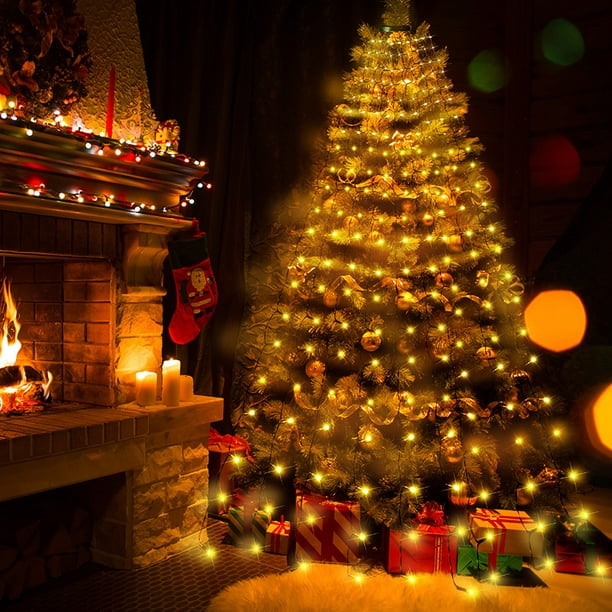 Guirlande lumineuse filet d'arbre de Noël 400 LED 400 cm