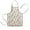 Beige Fairy Mushroom, variant on Ballerina Princess Pattern Kids Aprons for Girls and Boys,Adjustable Neck Strap Toddler Aprons for Kids Cooking Baking