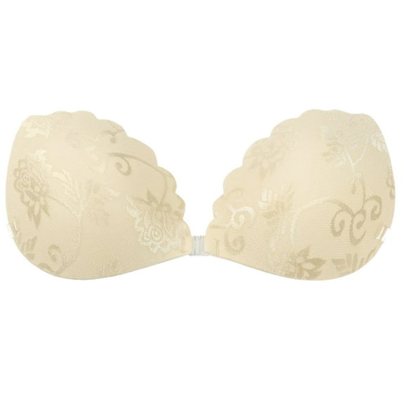 Xiaoxatg Women Strapless Bra Lift Push Up Sightless Bra Self Bra High Support Sports Bra