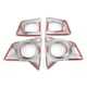 thumbnail image 5 of For D-max Dmax 2021 2022 2023 Abs Carbon Fiber Car Front Fog Light Lamp Cover Trim Accessories, 5 of 5