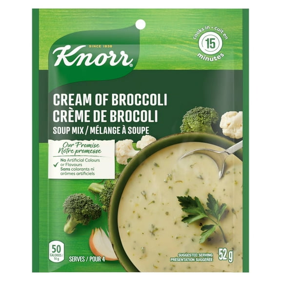 Knorr Cream Of Broccoli Soup Mix, 52g/1.8 oz