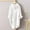 White, variant on Hot Sale!! Cotton Linen Shirts for Women 2025 Plus Size V Neck Button Down Long Sleeve Tops Casual Fall Summer Cotton Fashion Oversized Blouse Green L