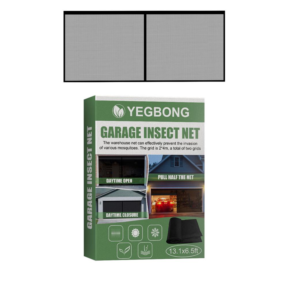 Tohuu Garage Door Screen Retractable SelfClosing Garage Screen