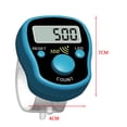 thumbnail image 2 of Mini Puntada Marcador Fila Dedo Contador LCD Digital Mano Contador con Herramienta de Luz LED, 2 of 7