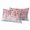 Pink, variant on Outdoor Waterproof Pillow Covers Pink Leaves on Retro Wood Grain Decorative Throw Pillow Protectors,Pillowcase Cushion Cases for Patio Sofa Garden Couch,16x16in,Pack of 2