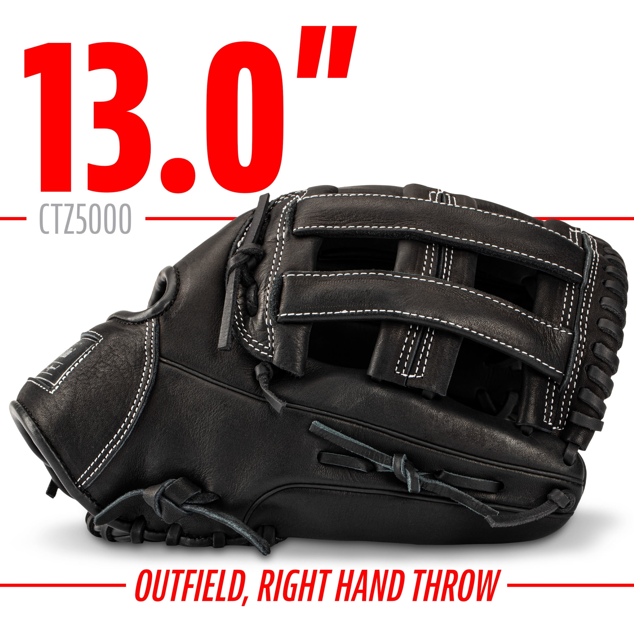 Franklin Sports CTZ5000 Cowhide Leather Baseball Outfield Glove