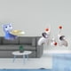 thumbnail image 2 of Bandeja de resina con estatua de y gato moderno, escultura de animal, decoración del hogar, figurita, cuenco para mesa de comedor, armario, e, 2 of 8