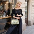 thumbnail image 5 of FORMRS Women Crossbody Purse with Chain Strap Vegan Leather Shoulder Handbag, Autumn Greenery, 5 of 7