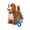 H, variant on 9.4in Electronic Walking Dog Plush Toy, Interactive Barking Pet Prop with Leash, Simulated Puppy Animal Figure, Random Color Electric Plush Puppy, Animated Stuffed Dog for Home Play
