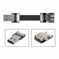 thumbnail image 3 of Chenyang CY USB 2.0 Type-A Male to Female Extension Data Flat Slim FPC Cable for FPV and Disk and Scanner and Printer, 3 of 7