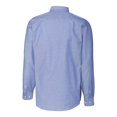 thumbnail image 3 of Men's Cutter & Buck Blue Frisco RoughRiders Oxford Stretch Long Sleeve Button-Down Dress Shirt, 3 of 3