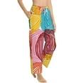 thumbnail image 2 of Daiia Colorful Wool Balls Women's Sleep Pant with Pockets and Drawstring,Pajama Pants-XX-Large, 2 of 9