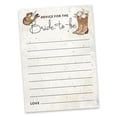 thumbnail image 2 of Inkdotpot CowgirlAdvice And Wishes Set Of 50 Bridal Shower Advice Game ActivityCards, 2 of 7