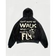 thumbnail image 2 of Sudadera con capucha y bolsillo con estampado de letras de colores sólidos para hombre y mujer, sudaderas deportivas de fitness, jerséis holgados informales de gran tamaño, ropa Y2k, 2 of 4